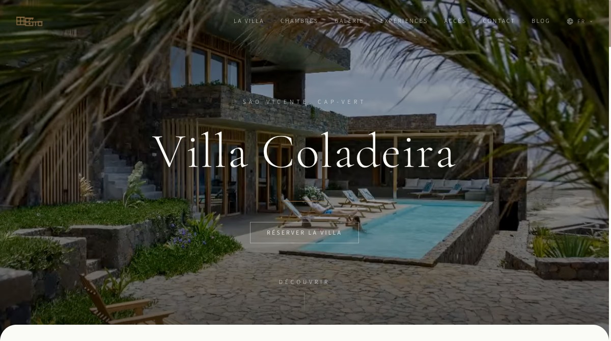 Site Villa Coladeira